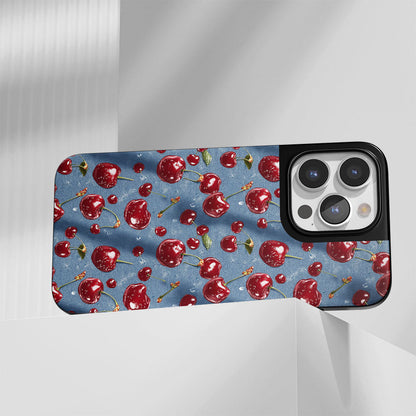 業界級堅固霧面 Cherry iPhone 手機殼（相容於 MagSafe） 