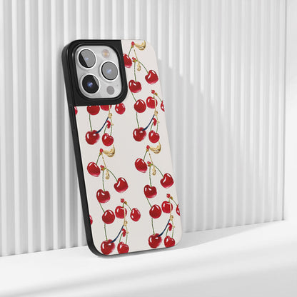 業界級堅固霧面 Cherry iPhone 手機殼（相容於 MagSafe） 