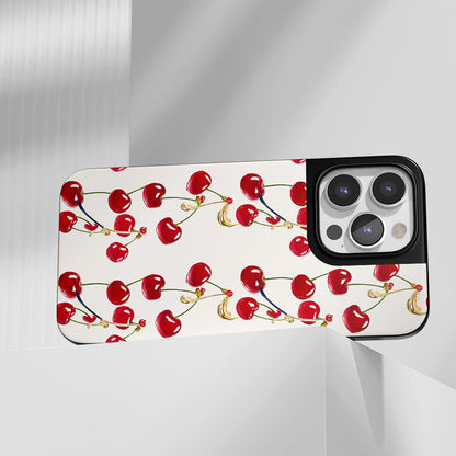業界級堅固霧面 Cherry iPhone 手機殼（相容於 MagSafe） 