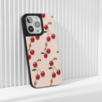 業界級堅固霧面 Cherry iPhone 手機殼（相容於 MagSafe） 