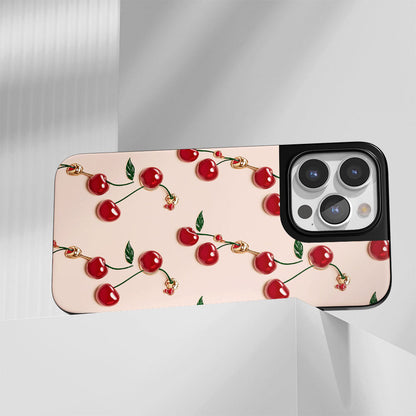 業界級堅固霧面 Cherry iPhone 手機殼（相容於 MagSafe） 