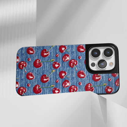 業界級堅固霧面 Cherry iPhone 手機殼（相容於 MagSafe） 