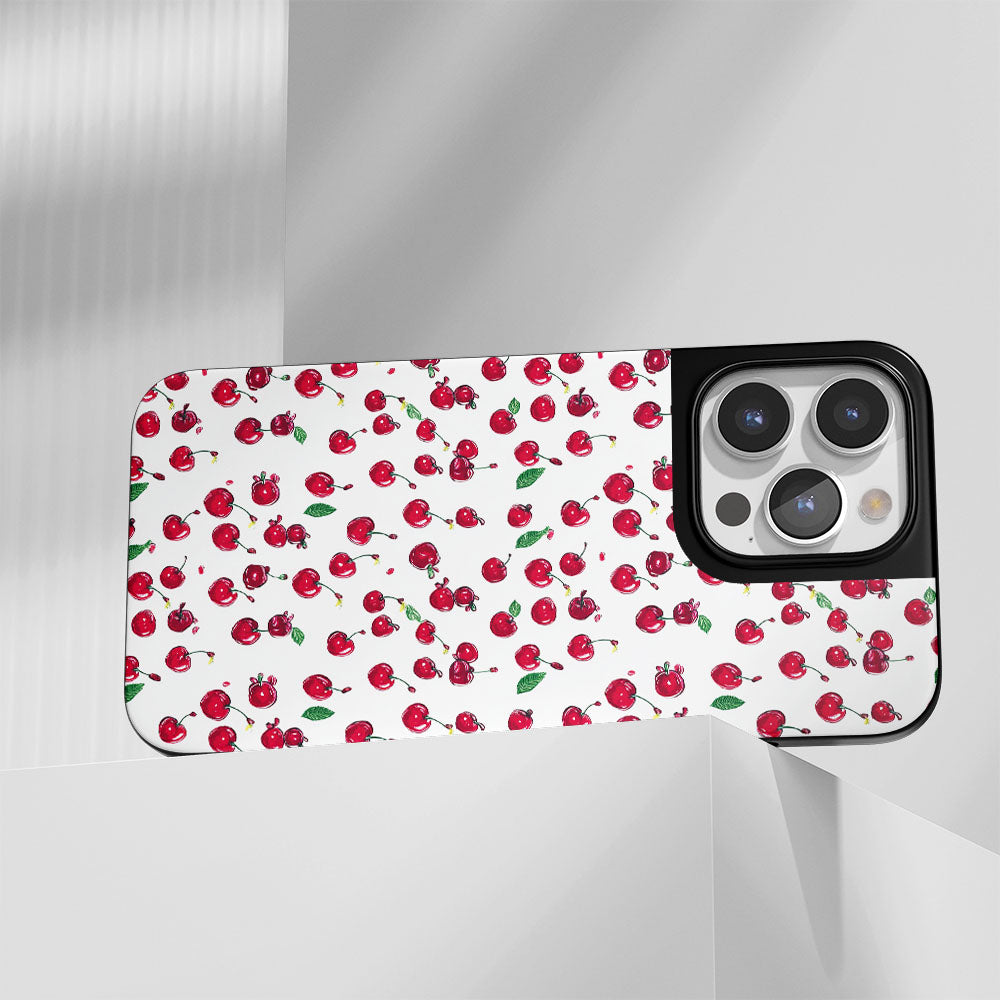 業界級堅固霧面 Cherry iPhone 手機殼（相容於 MagSafe） 