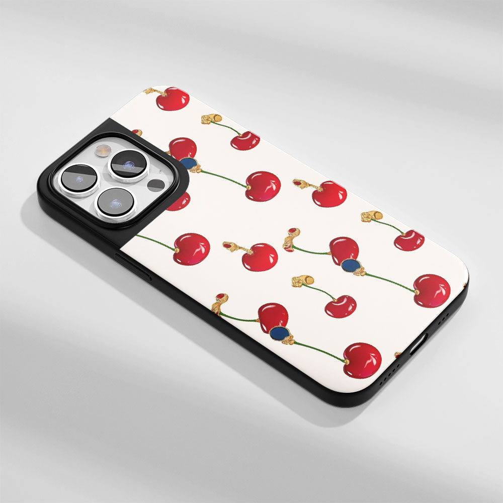 業界級堅固霧面 Cherry iPhone 手機殼（相容於 MagSafe） 