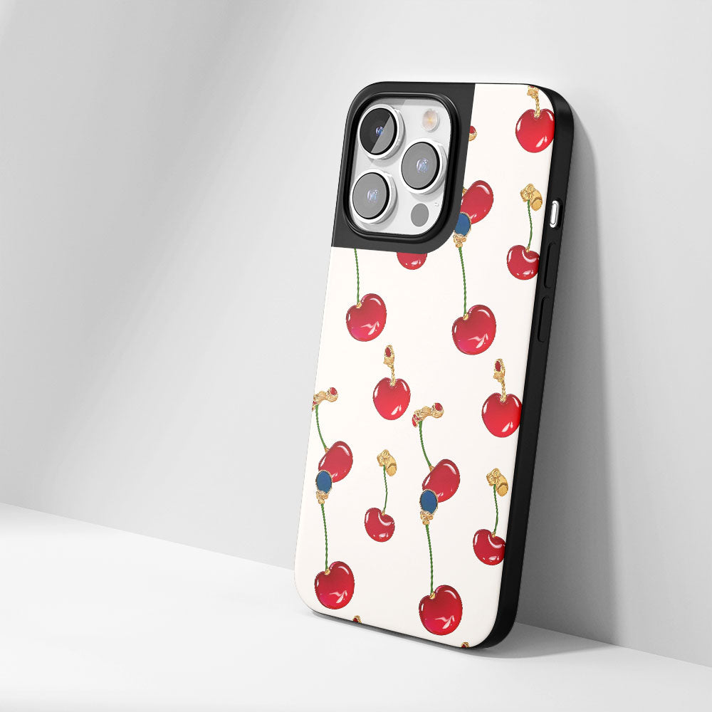 業界級堅固霧面 Cherry iPhone 手機殼（相容於 MagSafe） 