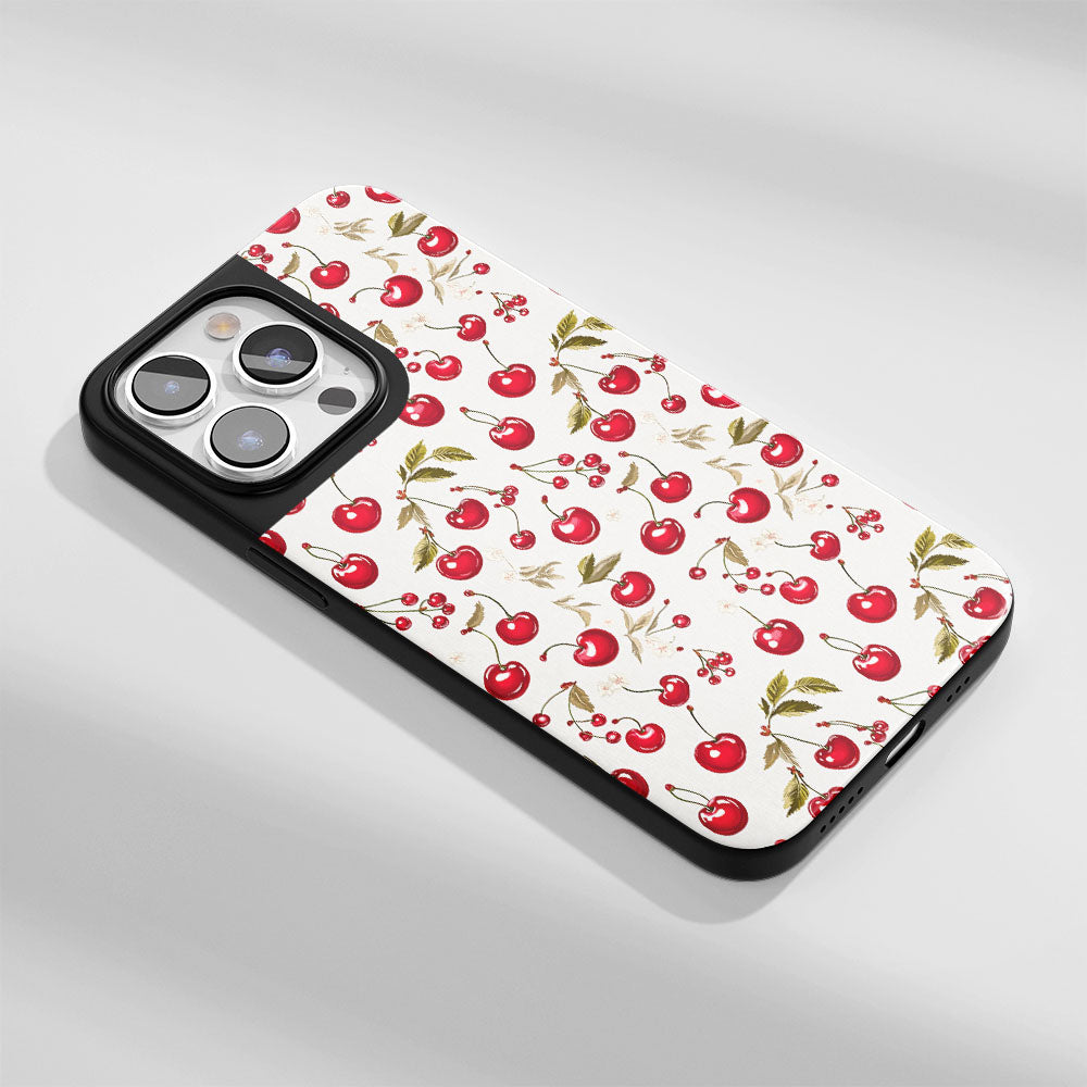 業界級堅固霧面 Cherry iPhone 手機殼（相容於 MagSafe） 