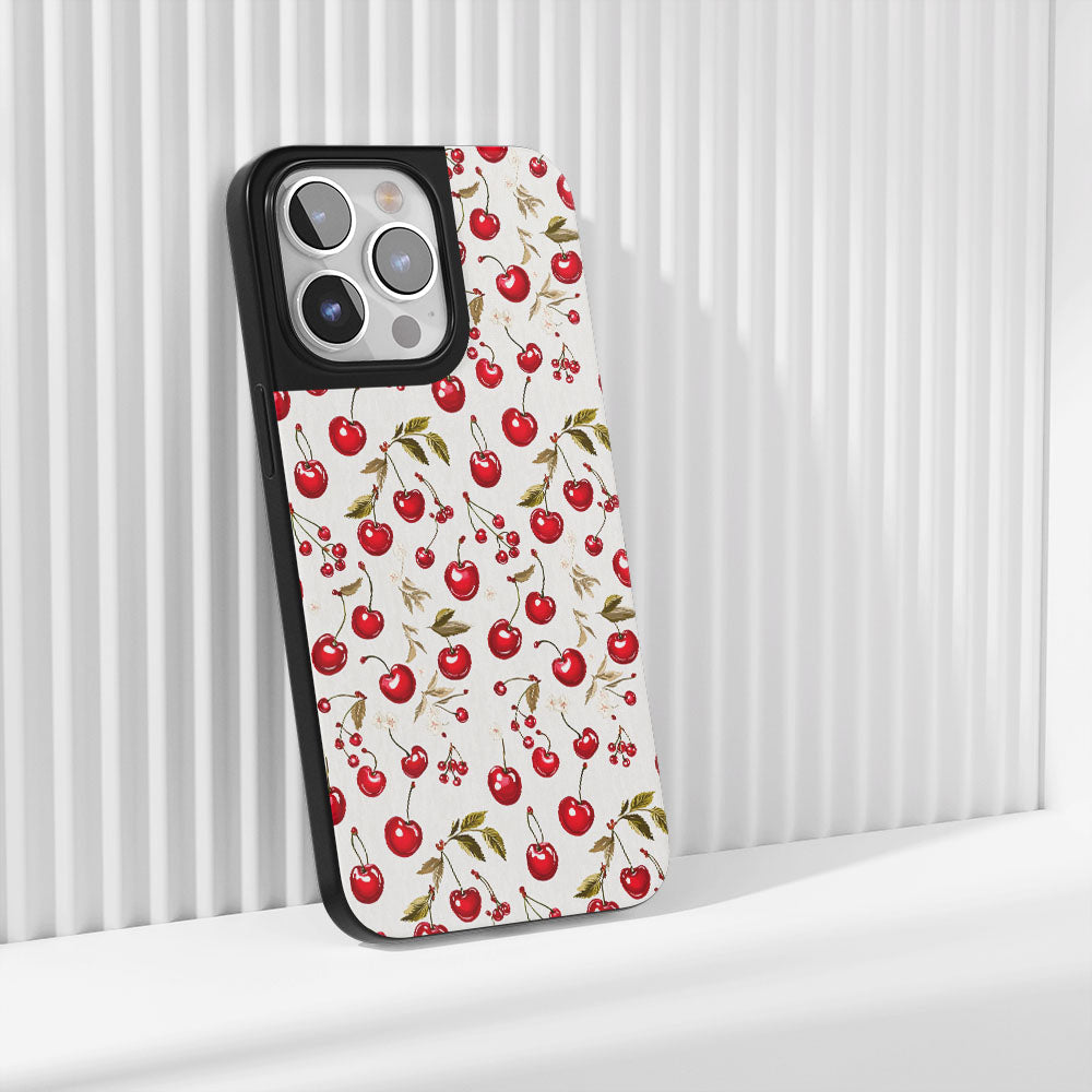 業界級堅固霧面 Cherry iPhone 手機殼（相容於 MagSafe） 