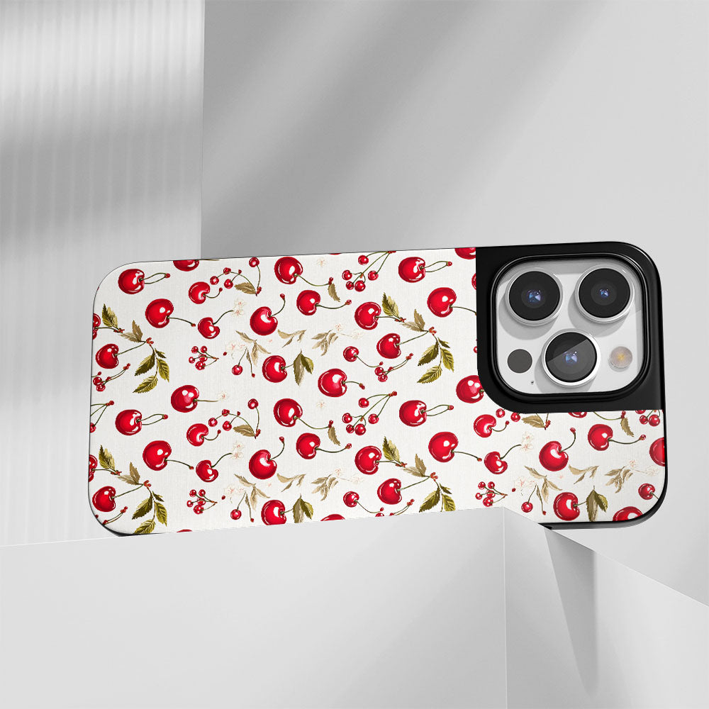 業界級堅固霧面 Cherry iPhone 手機殼（相容於 MagSafe） 