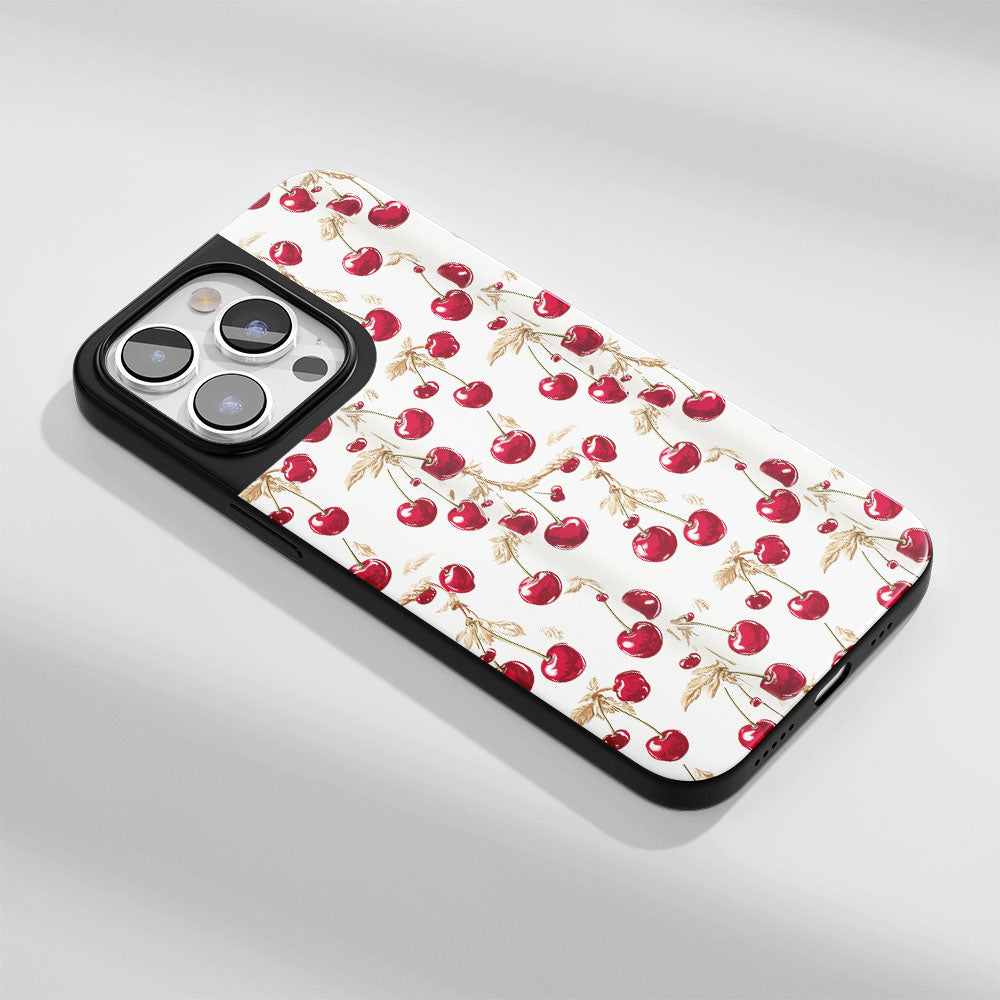 工業級堅固霧面 Cherry iPhone 手機殼（相容於 MagSafe） 