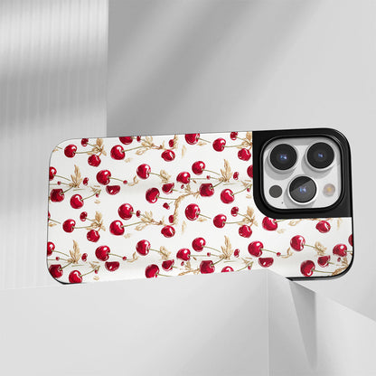 工業級堅固霧面 Cherry iPhone 手機殼（相容於 MagSafe） 