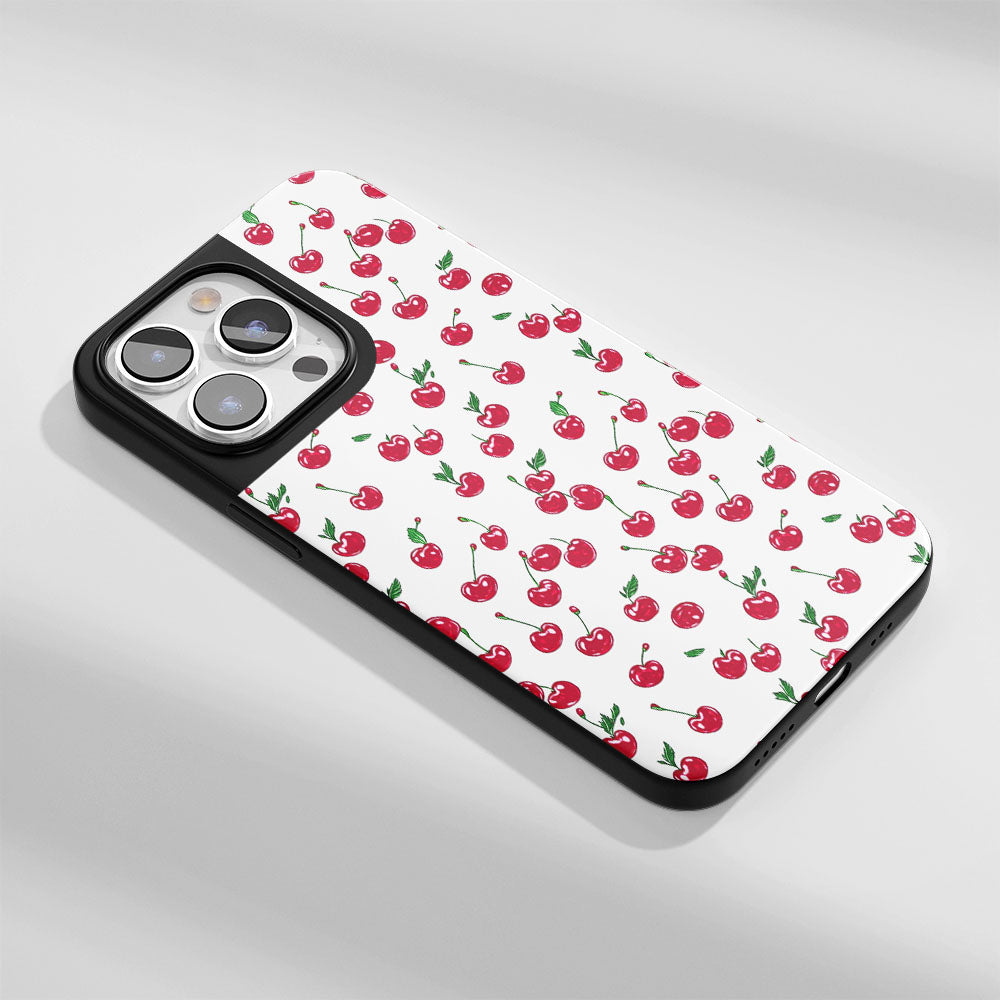 業界級堅固霧面 Cherry iPhone 手機殼（相容於 MagSafe） 