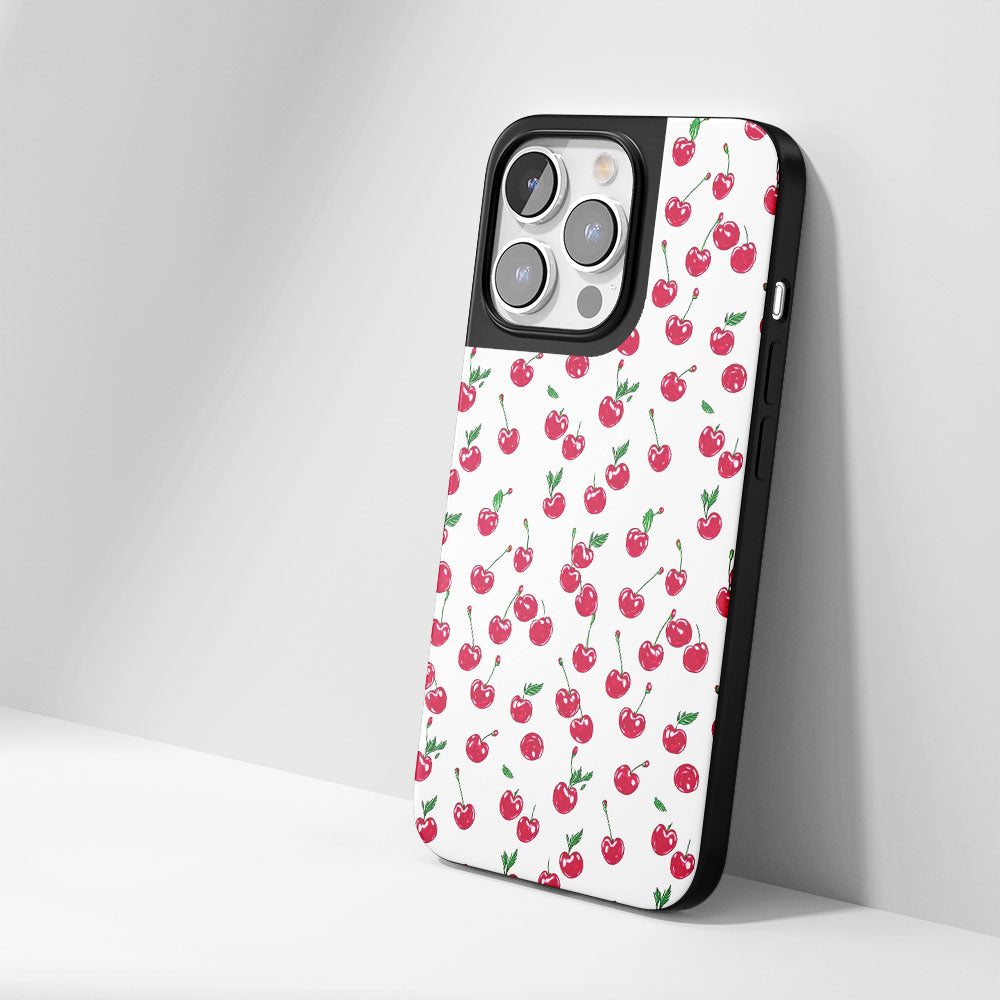 業界級堅固霧面 Cherry iPhone 手機殼（相容於 MagSafe） 