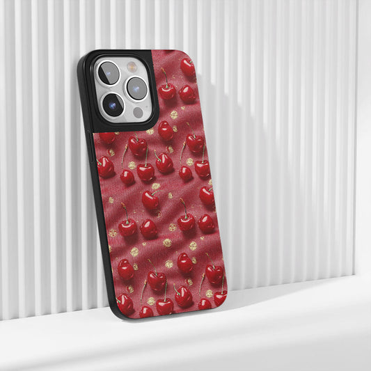 เคส iPhone สีเชอร์รี่ด้านทนทานระดับอุตสาหกรรม (รองรับ MagSafe)