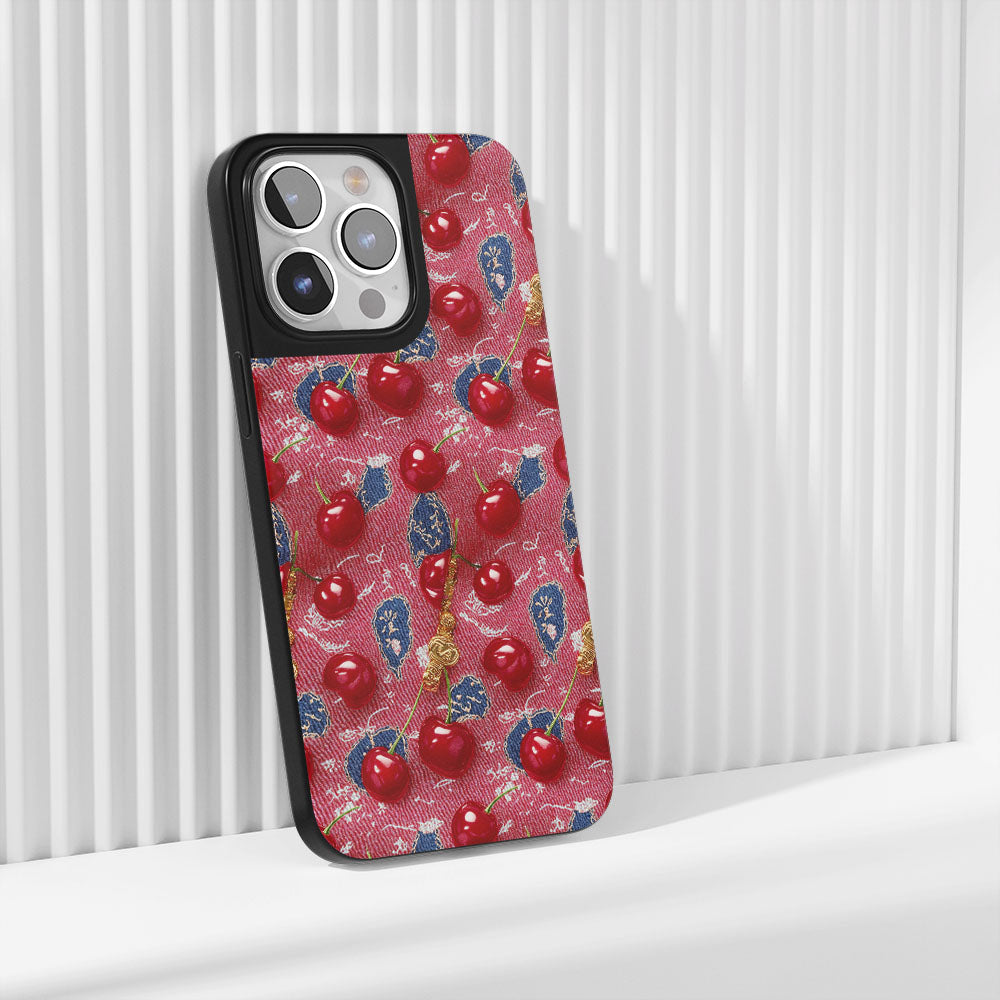 業界級堅固霧面 Cherry iPhone 手機殼（相容於 MagSafe） 