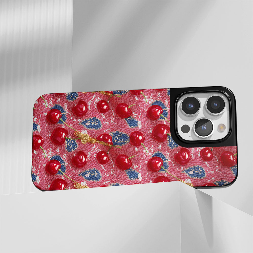 業界級堅固霧面 Cherry iPhone 手機殼（相容於 MagSafe） 