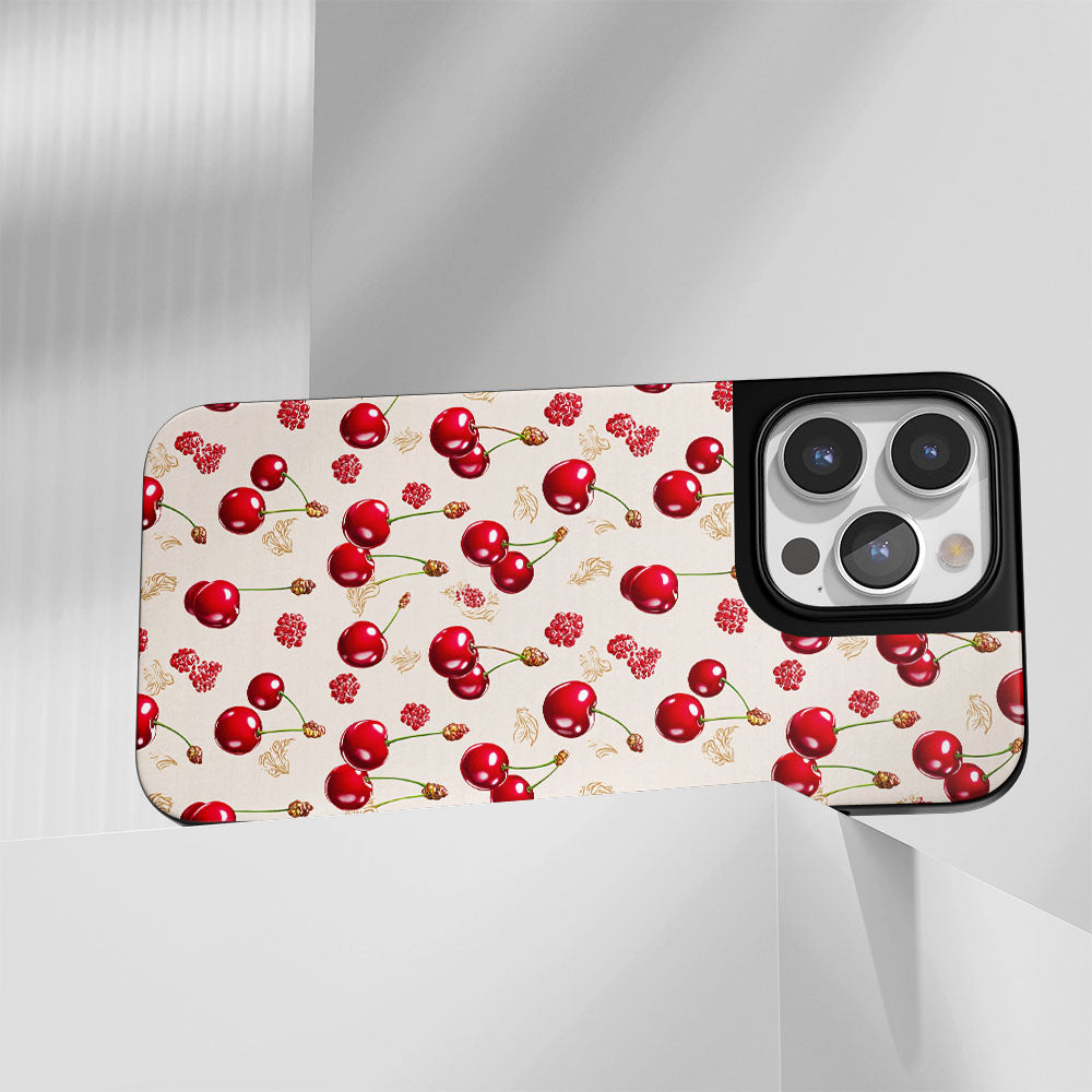 業界級堅固霧面 Cherry iPhone 手機殼（相容於 MagSafe） 