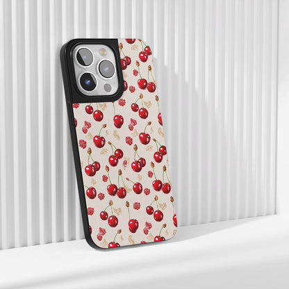 業界級堅固霧面 Cherry iPhone 手機殼（相容於 MagSafe） 