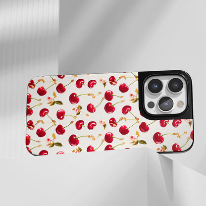 業界級堅固霧面 Cherry iPhone 手機殼（相容於 MagSafe） 