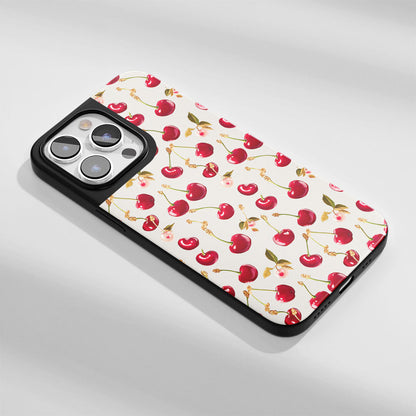 業界級堅固霧面 Cherry iPhone 手機殼（相容於 MagSafe） 