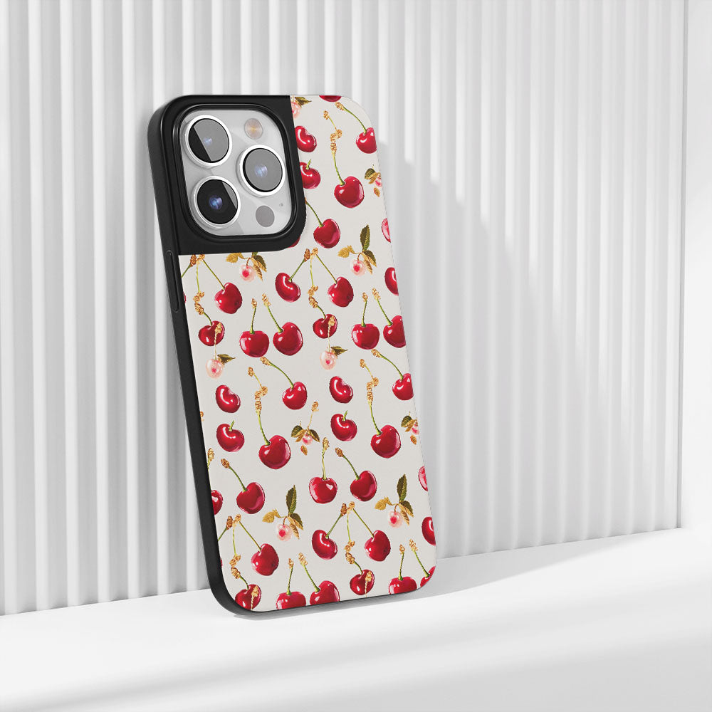 業界級堅固霧面 Cherry iPhone 手機殼（相容於 MagSafe） 