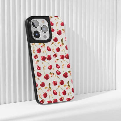 業界級堅固霧面 Cherry iPhone 手機殼（相容於 MagSafe） 