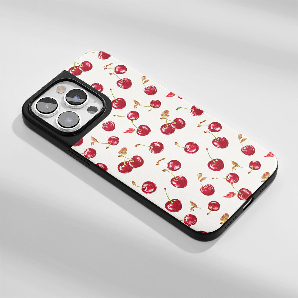 業界級堅固霧面 Cherry iPhone 手機殼（相容於 MagSafe） 