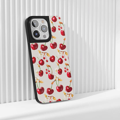 業界級堅固霧面 Cherry iPhone 手機殼（相容於 MagSafe）