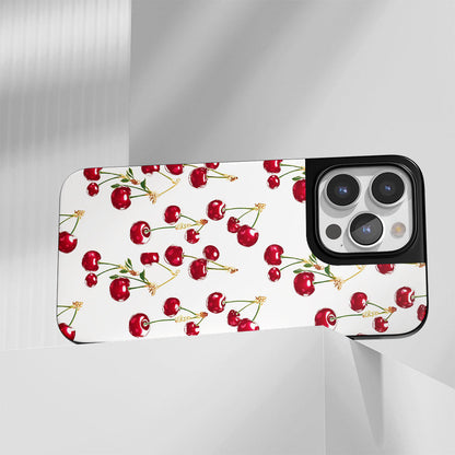 業界級堅固霧面 Cherry iPhone 手機殼（相容於 MagSafe） 