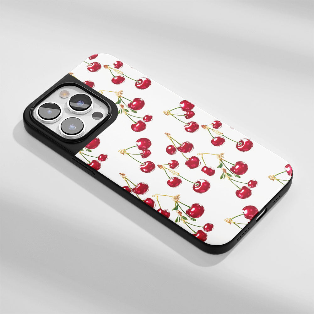 業界級堅固霧面 Cherry iPhone 手機殼（相容於 MagSafe） 