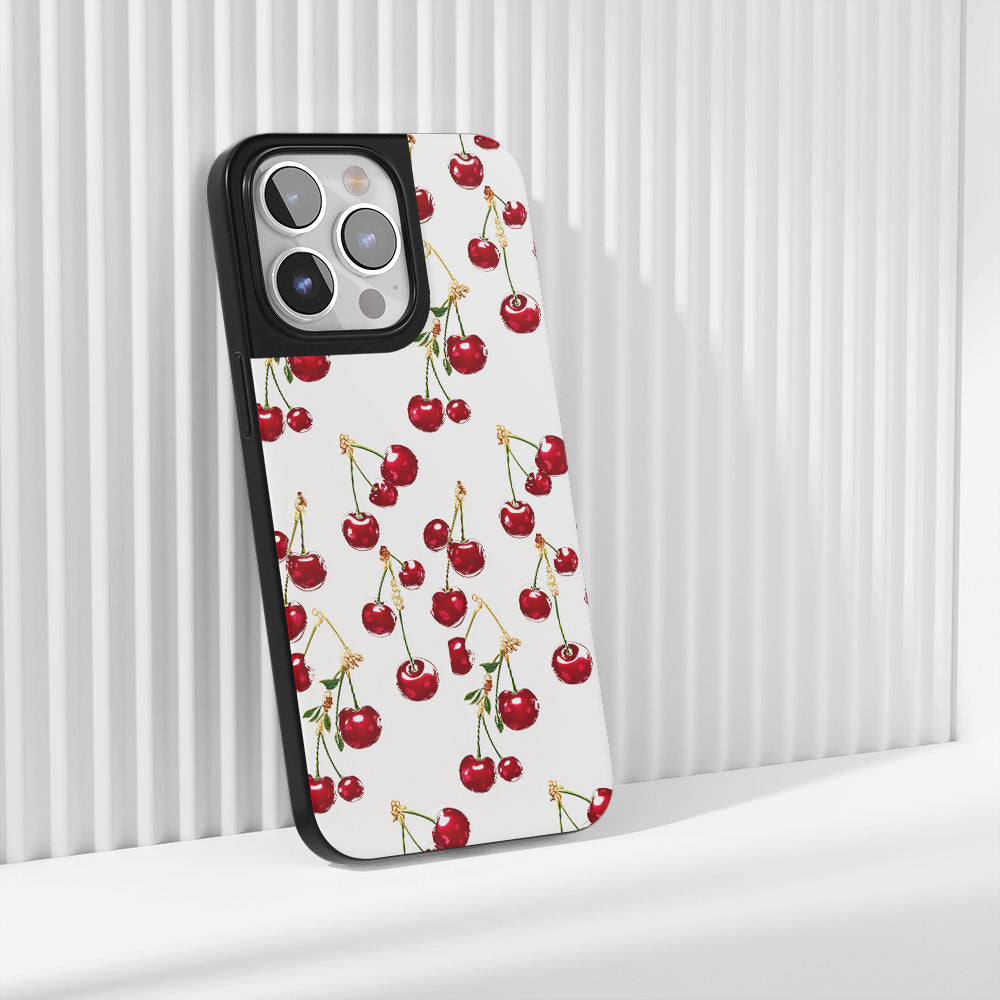 業界級堅固霧面 Cherry iPhone 手機殼（相容於 MagSafe） 