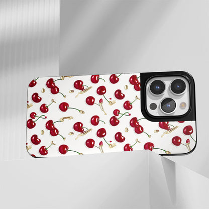 業界級堅固霧面 Cherry iPhone 手機殼（相容於 MagSafe） 