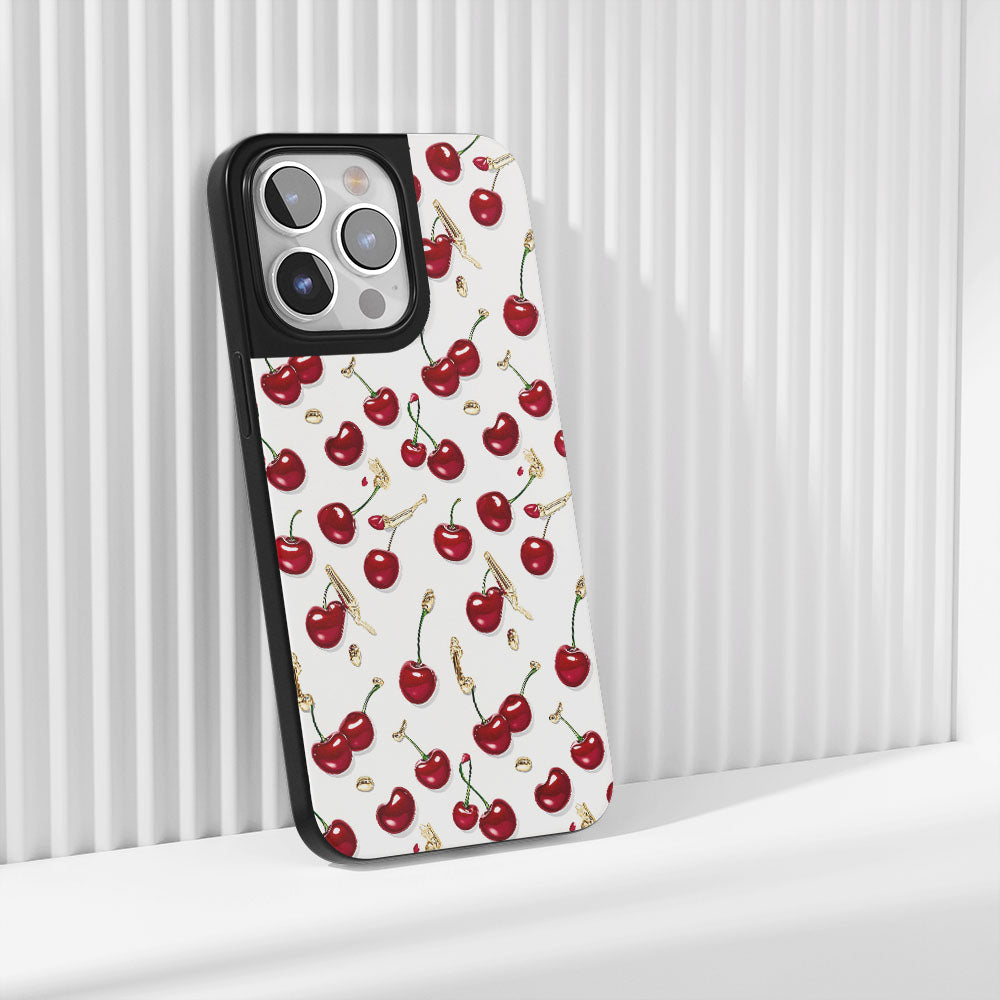 業界級堅固霧面 Cherry iPhone 手機殼（相容於 MagSafe） 