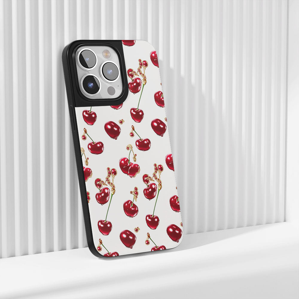 業界級堅固霧面 Cherry iPhone 手機殼（相容於 MagSafe） 