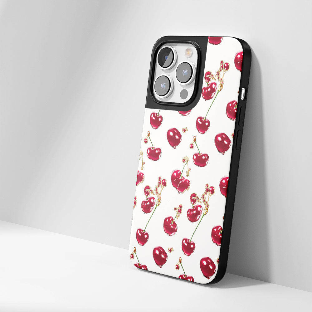 業界級堅固霧面 Cherry iPhone 手機殼（相容於 MagSafe） 