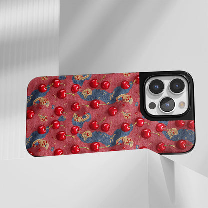 業界級堅固霧面 Cherry iPhone 手機殼（相容於 MagSafe） 