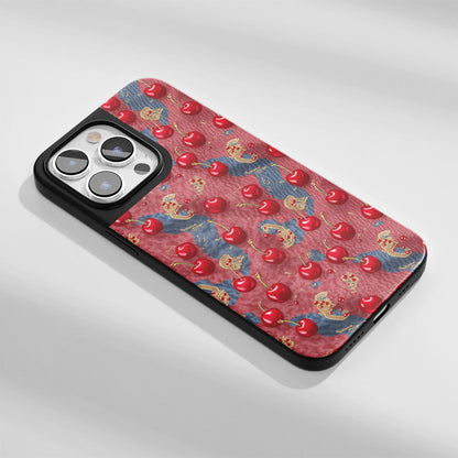 業界級堅固霧面 Cherry iPhone 手機殼（相容於 MagSafe） 