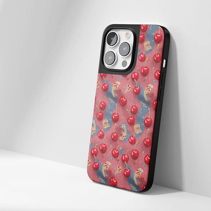 業界級堅固霧面 Cherry iPhone 手機殼（相容於 MagSafe） 