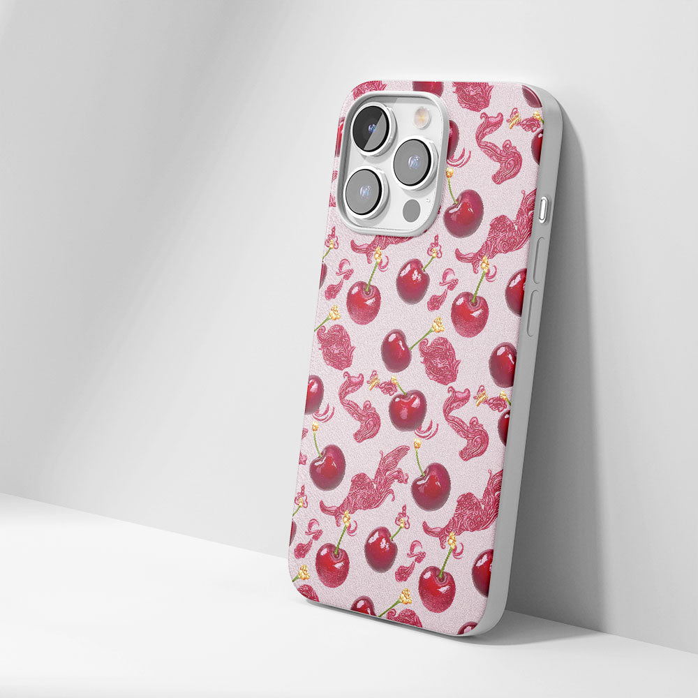 เคส iPhone สีเชอร์รี่เงา Crystal Tough รุ่นที่ 3 รุ่นล่าสุด