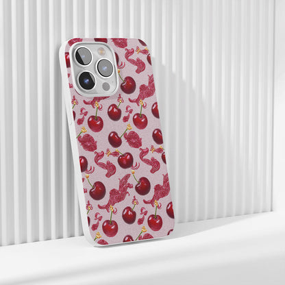 เคส iPhone สีเชอร์รี่เงา Crystal Tough รุ่นที่ 3 รุ่นล่าสุด