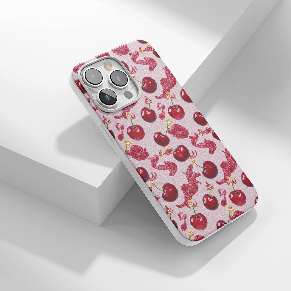 เคส iPhone สีเชอร์รี่เงา Crystal Tough รุ่นที่ 3 รุ่นล่าสุด