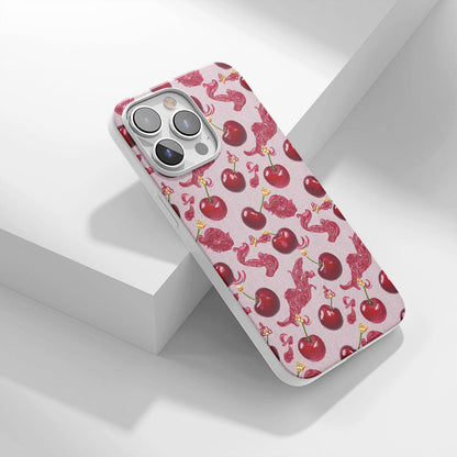 เคส iPhone สีเชอร์รี่เงา Crystal Tough รุ่นที่ 3 รุ่นล่าสุด