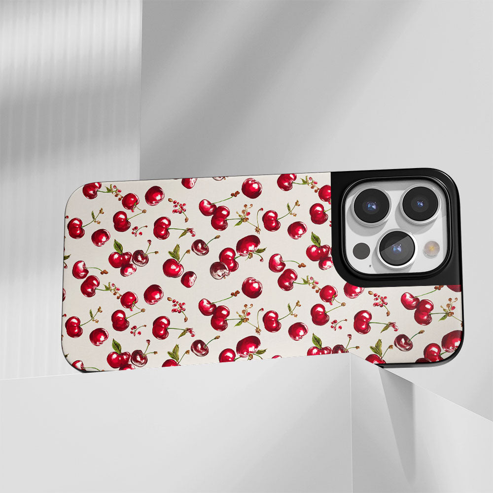 業界級堅固霧面 Cherry iPhone 手機殼（相容於 MagSafe） 