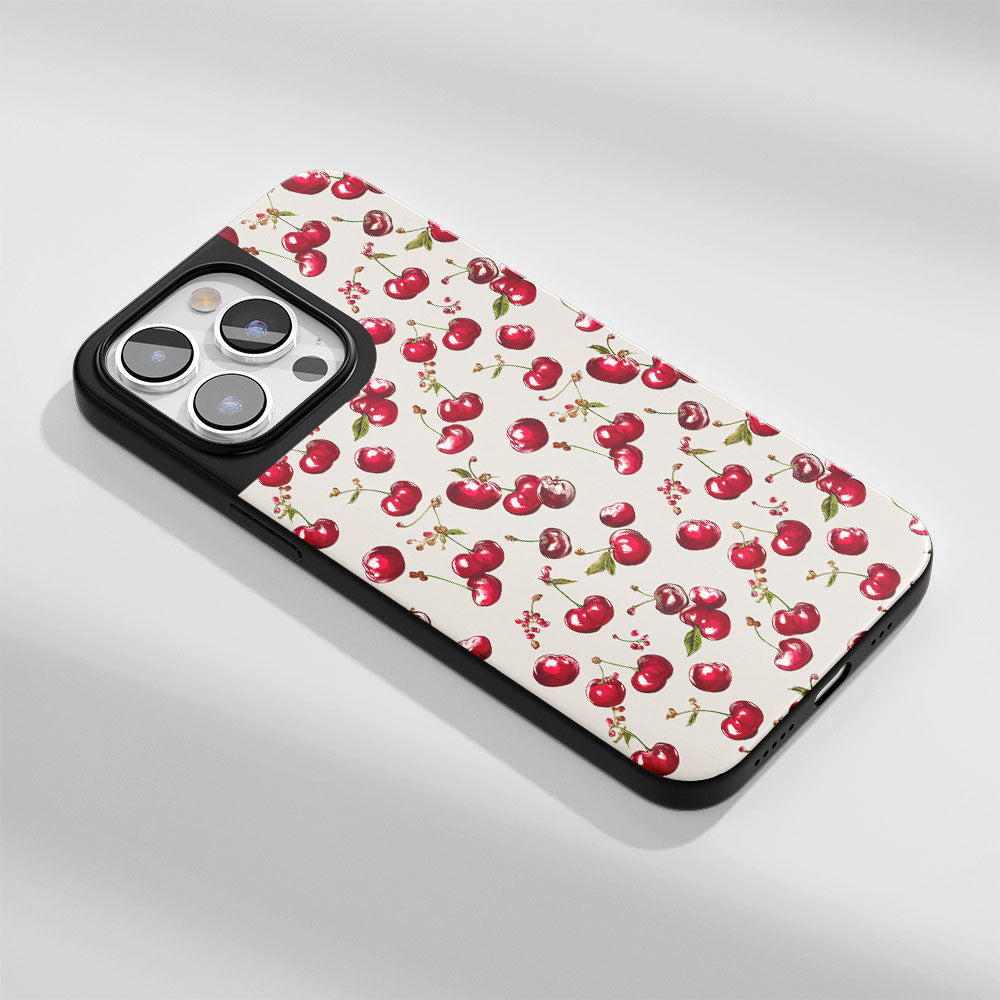 業界級堅固霧面 Cherry iPhone 手機殼（相容於 MagSafe） 