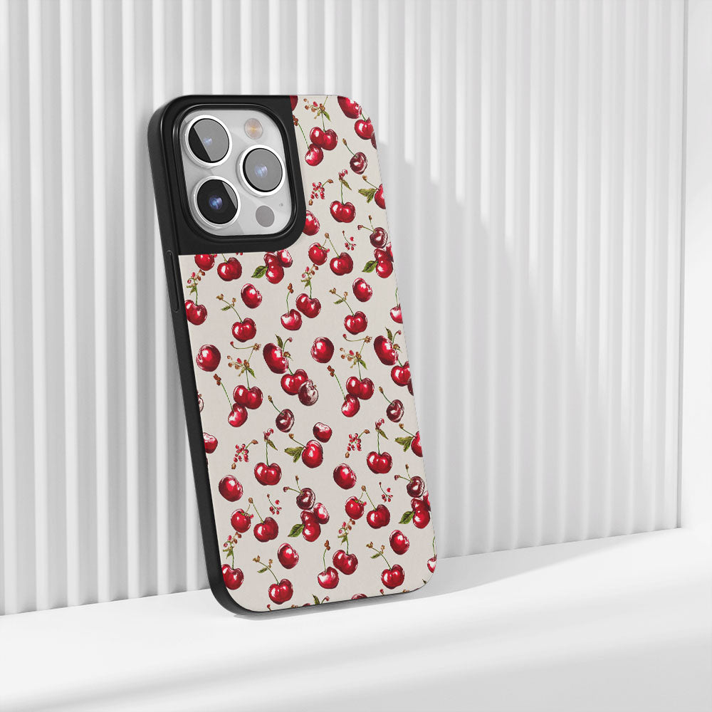 業界級堅固霧面 Cherry iPhone 手機殼（相容於 MagSafe） 