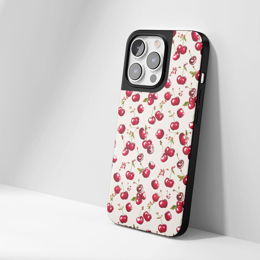 業界級堅固霧面 Cherry iPhone 手機殼（相容於 MagSafe） 