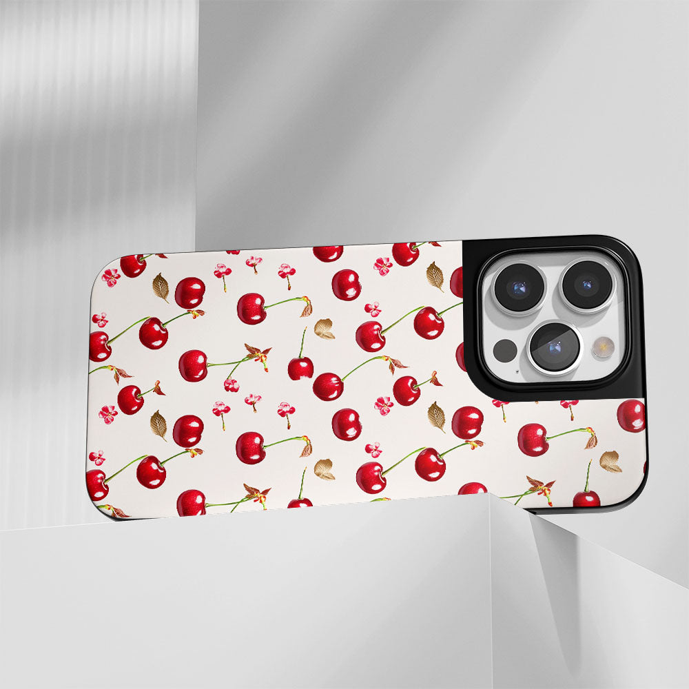 業界級堅固霧面 Cherry iPhone 手機殼（相容於 MagSafe） 