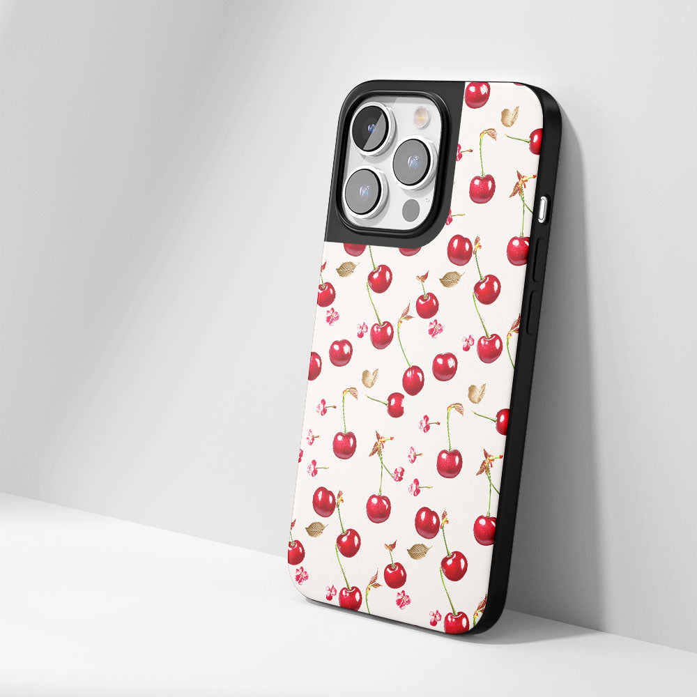 業界級堅固霧面 Cherry iPhone 手機殼（相容於 MagSafe） 