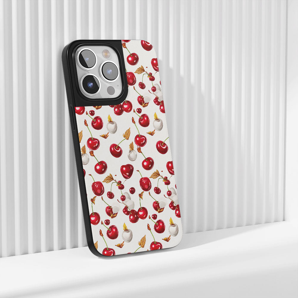 業界級堅固霧面 Cherry iPhone 手機殼（相容於 MagSafe） 