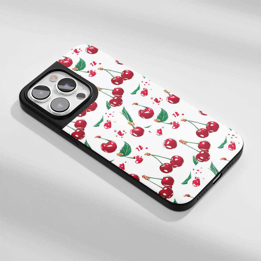 業界級堅固霧面 Cherry iPhone 手機殼（相容於 MagSafe） 