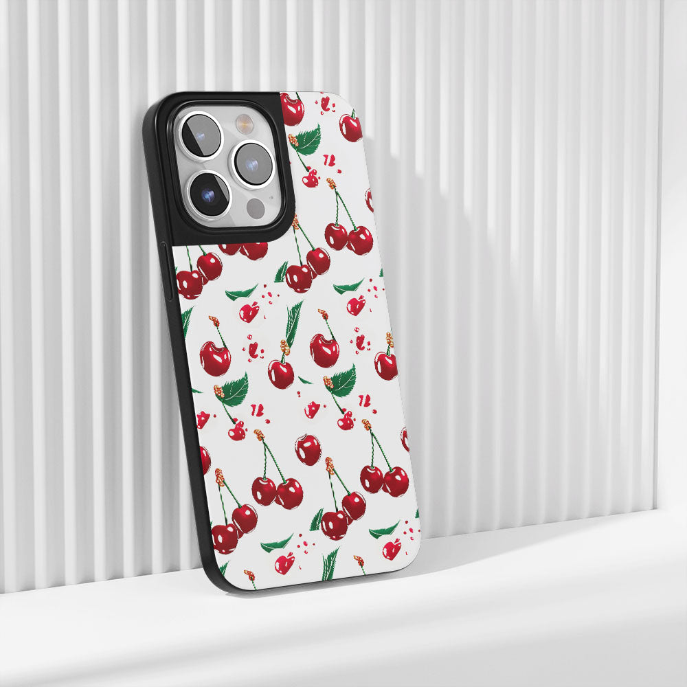 業界級堅固霧面 Cherry iPhone 手機殼（相容於 MagSafe） 